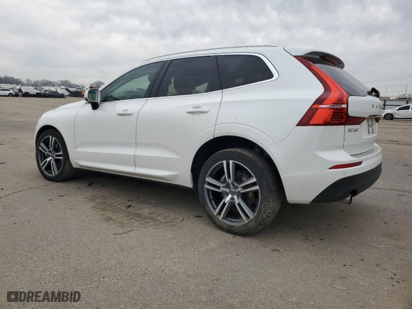 2021 Volvo XC60 Momentum with VIN YV4102DK9M1698729, listed as a Copart auction lot 49818525 with 42,608 mi miles and Salvage Title. Bid and sale history available at carsss.com. Image 2.