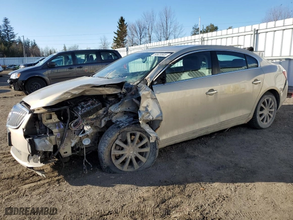 2010 Buick LaCrosse CXL with VIN 1G4GK5EG6AF172331, listed as a Copart auction lot 50620905 with 156,151 mi miles and Salvage Title. Bid and sale history available at carsss.com. Image 1.