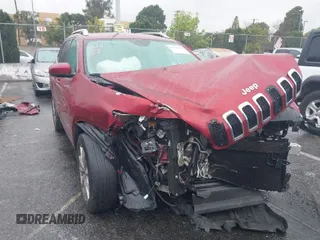 2017 Jeep Cherokee Limited with VIN 1C4PJLDB5HW516775, listed as a IAAI auction lot 41798412 with 106,186 mi miles. Bid and sale history available at carsss.com. Image 1.