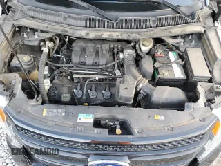 2015 Ford Utility Police Interceptor with VIN 1FM5K8AR3FGA21223, listed as a Copart auction lot 83549804 with 100,974 mi miles and Salvage Title. Bid and sale history available at carsss.com. Image 12.