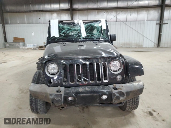 2018 Jeep Wrangler JK Unlimited Sahara with VIN 1C4HJWEG0JL918663, listed as a Copart auction lot 83179554 with 112,921 mi miles and Salvage Title. Bid and sale history available at carsss.com. Image 5.