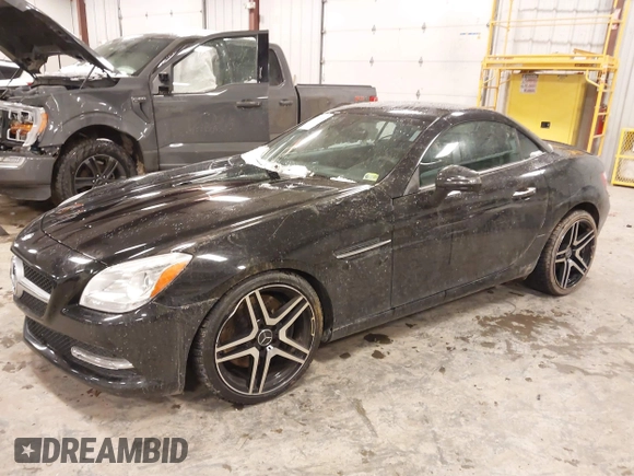 2012 Mercedes-Benz SLK 350 with VIN WDDPK5HA9CF017776, listed as a IAAI auction lot 41482948 with 71,527 mi miles and . Bid and sale history available at DreamBid. Image 17.