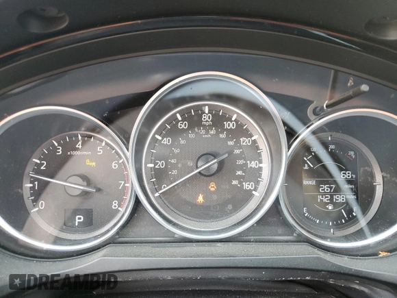 2016 Mazda CX-9 Touring with VIN JM3TCACY7G0110041, listed as a Copart auction lot 59218545 with 142,198 mi miles and Salvage title. Bid and sale history available at DreamBid. Image 9.