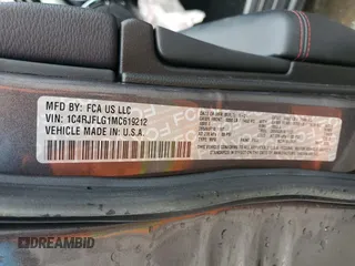 2021 Jeep Grand Cherokee Trailhawk with VIN 1C4RJFLG1MC619212, listed as a Copart auction lot 41633735 with 37,945 mi miles and Salvage Title. Bid and sale history available at carsss.com. Image 13.