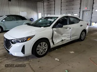 2024 Nissan Sentra S z VIN 3N1AB8BV9RY285891, wystawiony jako Copart lot #56546465 z przebiegiem 44 374 mil mil oraz Nie do naprawy • Non repairable. Historia ofert i sprzedaży dostępna na DreamBid. Obrazek 1.