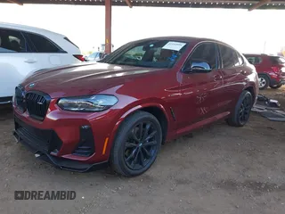 2024 BMW X4 M40i with VIN 5UX43DT0XR9U23493, listed as a IAAI auction lot 41444996 with 10,619 mi miles. Bid and sale history available at carsss.com. Image 18.