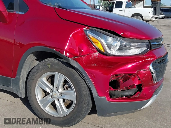 2020 Chevrolet Trax LT with VIN 3GNCJLSB7LL229882, listed as a IAAI auction lot 42005834 with 38,975 mi miles and . Bid and sale history available at DreamBid. Image 6.