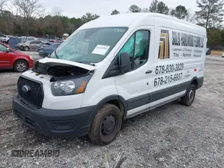 2021 Ford Transit Cargo with VIN 1FTBR1C87MKA12520, listed as a IAAI auction lot 41143999 with 88,943 mi miles and . Bid and sale history available at DreamBid. Image 2.