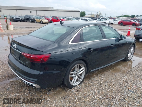 2023 Audi A4 S line Premium Plus z VIN WAUEAAF47PN009534, wystawiony jako IAAI lot #42373621 z przebiegiem 38 212 mil mil oraz . Historia ofert i sprzedaży dostępna na DreamBid. Obrazek 4.