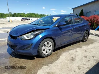2016 Hyundai Elantra SE with VIN 5NPDH4AE5GH663086, listed as a Copart auction lot 57747745 with 127,112 mi miles and Salvage title. Bid and sale history available at DreamBid. Image 1.