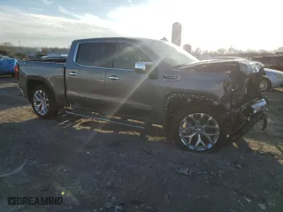 2020 GMC Sierra 1500 SLT with VIN 3GTU9DED0LG135313, listed as a Copart auction lot 81136554 with 71,702 mi miles and Salvage Title. Bid and sale history available at carsss.com. Image 4.
