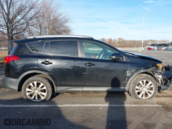 2014 Toyota RAV4 Limited with VIN 2T3DFREVXEW173942, listed as a IAAI auction lot 40956710 with 244,419 mi miles. Bid and sale history available at carsss.com. Image 13.
