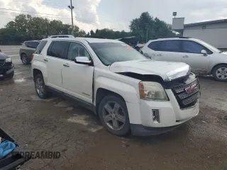 2012 GMC Terrain SLT-2 with VIN 2GKFLWE54C6355245, listed as a Copart auction lot 69664744 with Not Provided miles and Salvage Title. Bid and sale history available at DreamBid. Image 4.