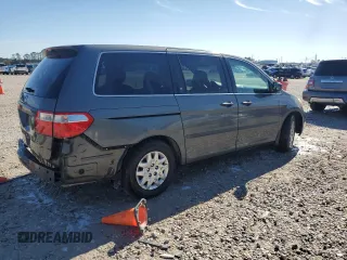 2007 Honda Odyssey LX with VIN 5FNRL38227B126118, listed as a Copart auction lot 88342815 with 186,368 mi miles and Salvage Title. Bid and sale history available at carsss.com. Image 3.