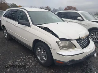 2005 Chrysler Pacifica Touring with VIN 2C4GM68455R666409, listed as a IAAI auction lot 41047539 with 113,370 mi miles and . Bid and sale history available at DreamBid. Image 1.