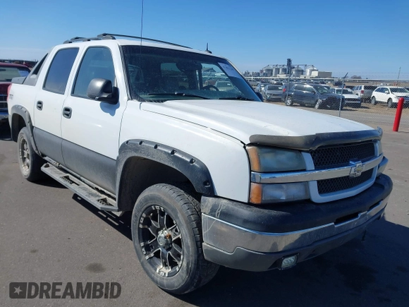 2003 Chevrolet Avalanche with VIN 3GNEK13TX3G263258, listed as a IAAI auction lot 41861349 with 200,892 mi miles. Bid and sale history available at carsss.com. Image 1.