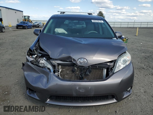 2011 Toyota Sienna XLE with VIN 5TDDK3DC2BS028058, listed as a Copart auction lot 54374215 with 216,905 mi miles and Salvage Title. Bid and sale history available at DreamBid. Image 5.