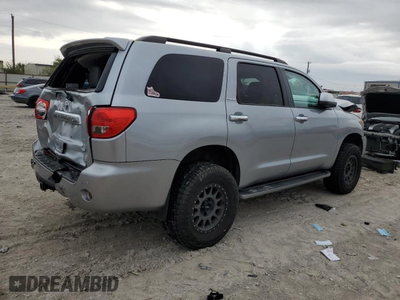2015 Toyota Sequoia Limited with VIN 5TDJW5G17FS112959, listed as a Copart auction lot 79347704 with 117,920 mi miles and Salvage Title. Bid and sale history available at carsss.com. Image 3.