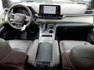 2021 Toyota Sienna Limited with VIN 5TDERKEC4MS008860, listed as a Copart auction lot 48590915 with 61,434 mi miles and Salvage Title. Bid and sale history available at carsss.com. Image 8.