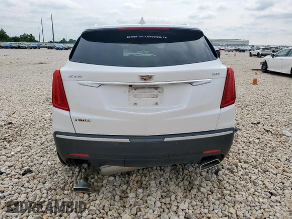 2018 Cadillac XT5 FWD with VIN 1GYKNARS8JZ161546, listed as a Copart auction lot 59213935 with 164,733 mi miles and Salvage title. Bid and sale history available at DreamBid. Image 6.