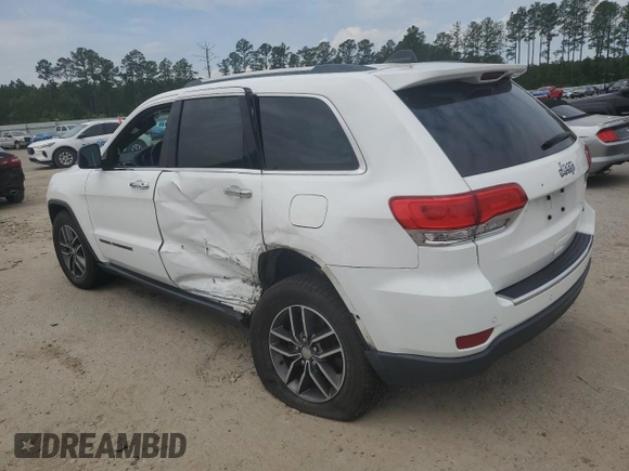 2018 Jeep Grand Cherokee Limited with VIN 1C4RJEBG0JC380744, listed as a Copart auction lot 55700215 with 89,157 mi miles and Salvage title. Bid and sale history available at DreamBid. Image 2.