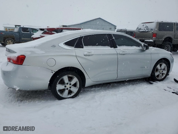 2016 Chevrolet Impala LS with VIN 2G11X5SAXG9137653, listed as a Copart auction lot 88503045 with 207,539 mi miles and Clean Title. Bid and sale history available at carsss.com. Image 3.
