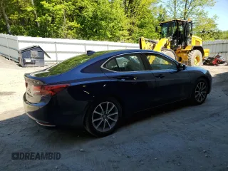 2015 Acura TLX Advance with VIN 19UUB2F78FA014129, listed as a Copart auction lot 57463945 with 85,807 mi miles and Salvage title. Bid and sale history available at DreamBid. Image 3.