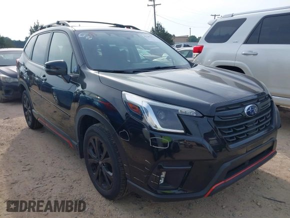 2023 Subaru Forester Special Sports with VIN JF2SKAJC1PH498353, listed as a IAAI auction lot 42281271 with 34,404 mi miles and . Bid and sale history available at DreamBid. Image 1.
