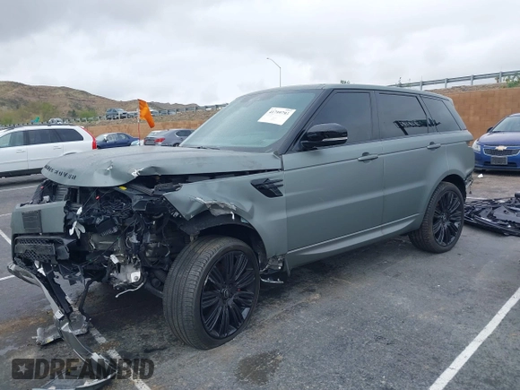 2022 Land Rover Range Rover Sport HSE Dynamic with VIN SALWR2SE7NA215082, listed as a IAAI auction lot 41799793 with 26,176 mi miles and . Bid and sale history available at DreamBid. Image 2.