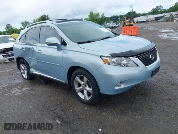 2010 Lexus RX 350 with VIN 2T2BK1BAXAC047473, listed as a IAAI auction lot 42187778 with 150,347 mi miles and . Bid and sale history available at DreamBid. Image 1.