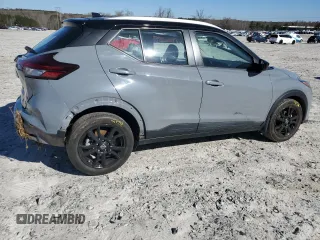 2022 Nissan Kicks SV with VIN 3N1CP5CV9NL508011, listed as a Copart auction lot 49447555 with 51,412 mi miles and Salvage Title. Bid and sale history available at carsss.com. Image 3.