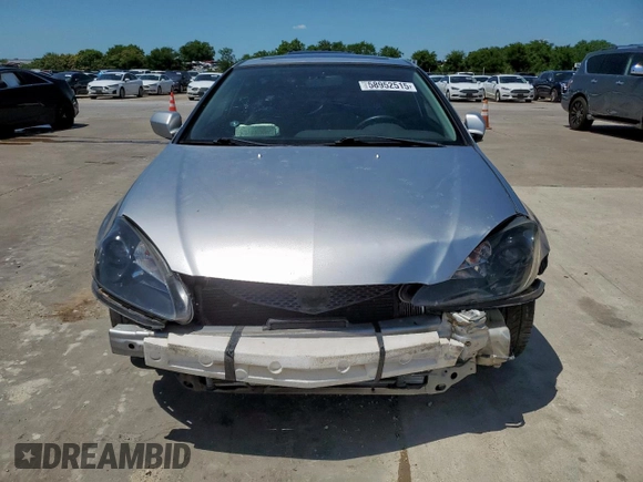 2006 Acura RSX Type S with VIN JH4DC53026S019971, listed as a Copart auction lot 58952515 with 169,637 mi miles and Salvage title. Bid and sale history available at DreamBid. Image 5.