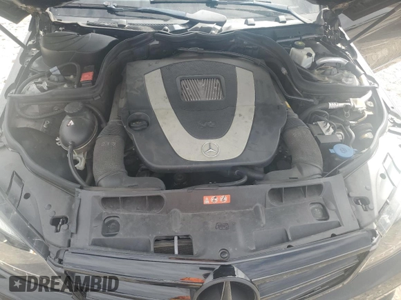 2011 Mercedes-Benz C 350 Sport with VIN WDDGF5GB9BR154003, listed as a Copart auction lot 48178435 with 141,584 mi miles and Salvage title. Bid and sale history available at DreamBid. Image 11.