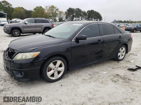 2011 Toyota Camry LE with VIN 4T1BF3EK6BU142976, listed as a Copart auction lot 50143265 with 197,830 mi miles and Salvage Title. Bid and sale history available at carsss.com. Image 1.