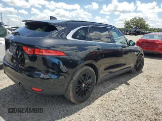 2019 Jaguar F-Pace 25t Prestige with VIN SADCK2FX4KA358775, listed as a Copart auction lot 61371745 with 79,775 mi miles and Non repairable. Bid and sale history available at DreamBid. Image 3.