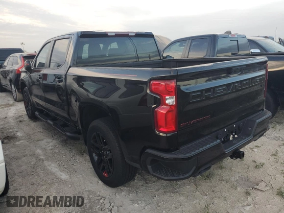 2024 Chevrolet Silverado 1500 RST with VIN 1GCPADED7RZ207847, listed as a Copart auction lot 76669534 with 11,898 mi miles and Salvage Title. Bid and sale history available at carsss.com. Image 2.
