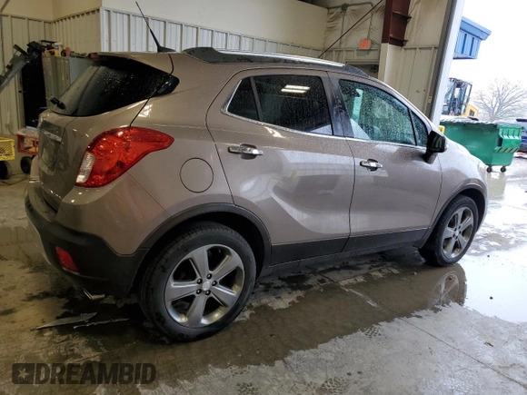 2014 Buick Encore Convenience with VIN KL4CJBSB8EB596081, listed as a Copart auction lot 55095215 with 116,892 mi miles and Non Repairable. Bid and sale history available at carsss.com. Image 3.