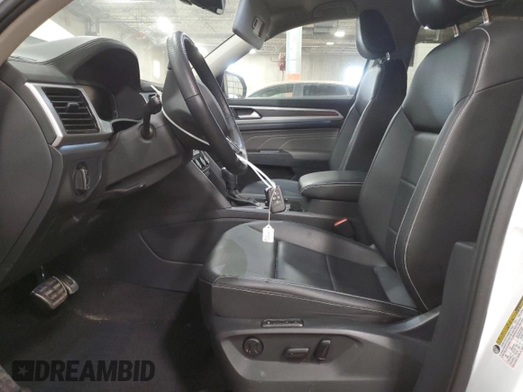 2023 Volkswagen Atlas SEL R-Line Black with VIN 1V2SR2CA6PC508575, listed as a Copart auction lot 48376905 with 35,327 mi miles and Salvage title. Bid and sale history available at DreamBid. Image 7.