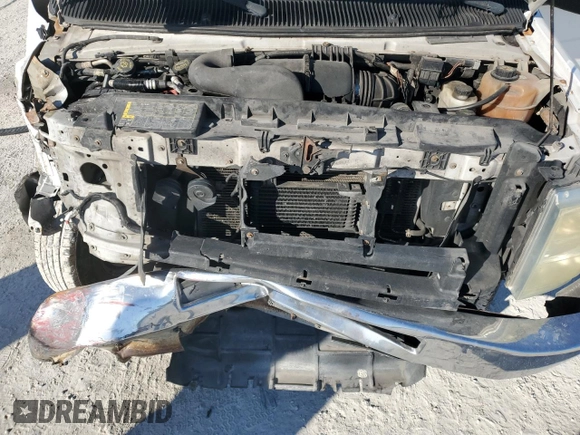 2008 Ford Econoline Passenger XL with VIN 1FBSS31L58DA58286, listed as a Copart auction lot 85953774 with 205,627 mi miles and Salvage Title. Bid and sale history available at DreamBid. Image 12.