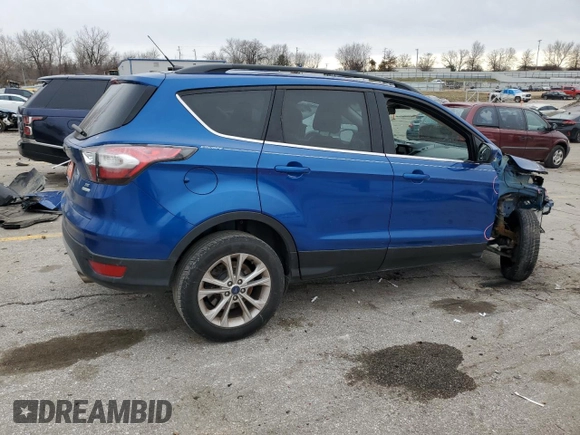 2017 Ford Escape SE with VIN 1FMCU0G99HUA25632, listed as a Copart auction lot 44786105 with 137,472 mi miles and Salvage Title. Bid and sale history available at DreamBid. Image 3.