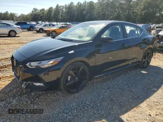 2023 Nissan Sentra SR with VIN 3N1AB8DV8PY284337, listed as a Copart auction lot 47077665 with 12,767 mi miles and Salvage Title. Bid and sale history available at carsss.com. Image 1.