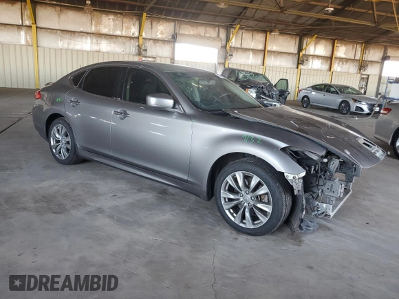 2013 Infiniti M37 with VIN JN1BY1AP1DM511883, listed as a Copart auction lot 74416864 with 141,306 mi miles and Salvage Title. Bid and sale history available at carsss.com. Image 4.