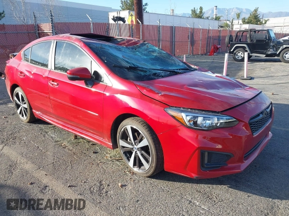 2018 Subaru Impreza Special Sports z VIN 4S3GKAL64J3617884, wystawiony jako IAAI lot #41354413 z przebiegiem 94 565 mil mil oraz . Historia ofert i sprzedaży dostępna na DreamBid. Obrazek 1.