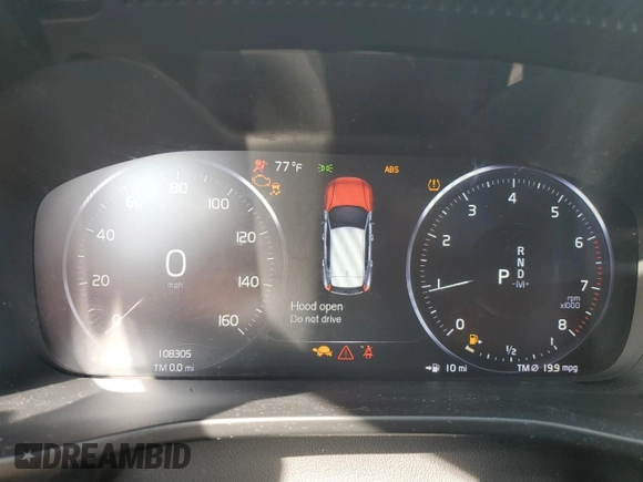 2019 Volvo XC40 Momentum z VIN YV4AC2HK8K2072999, wystawiony jako Copart lot #45344975 z przebiegiem 108 305 mil mil oraz Nie do naprawy • Non repairable. Historia ofert i sprzedaży dostępna na DreamBid. Obrazek 9.