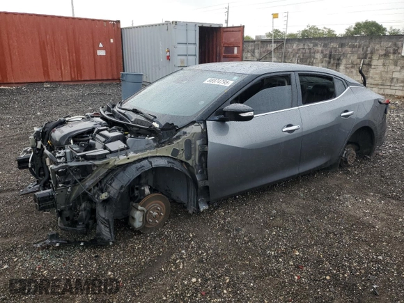 2020 Nissan Maxima SV with VIN 1N4AA6CV9LC364275, listed as a Copart auction lot 88974795 with 76,015 mi miles and Non Repairable. Bid and sale history available at carsss.com. Image 1.
