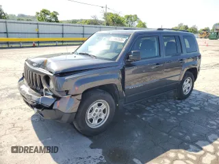 2016 Jeep Patriot Sport with VIN 1C4NJPBA9GD754003, listed as a Copart auction lot 62063535 with 64,667 mi miles and Salvage title. Bid and sale history available at DreamBid. Image 1.
