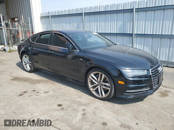 2016 Audi A7 3.0 Premium Plus with VIN WAUWGAFC8GN155628, listed as a Copart auction lot 61131443 with 71,918 mi miles. Bid and sale history available at carsss.com. Image 4.