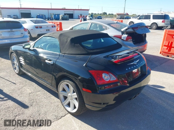 2005 Chrysler Crossfire Limited z VIN 1C3AN65L05X050458, wystawiony jako IAAI lot #40862981 z przebiegiem 62 007 mil mil oraz . Historia ofert i sprzedaży dostępna na DreamBid. Obrazek 3.