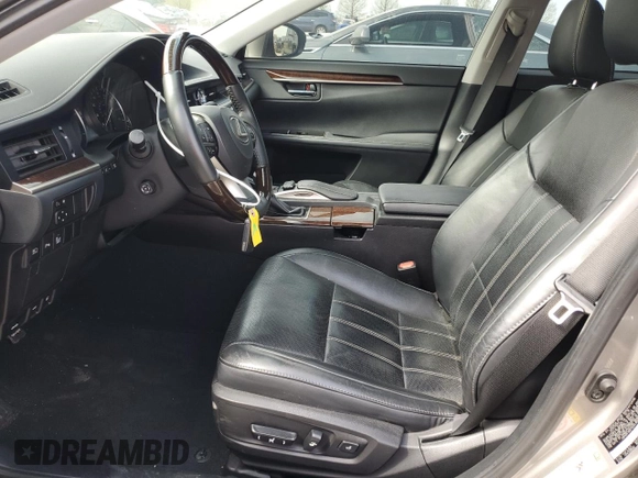 2017 Lexus ES with VIN 58ABK1GG7HU041956, listed as a Copart auction lot 53037135 with 79,482 mi miles and Salvage Title. Bid and sale history available at carsss.com. Image 7.