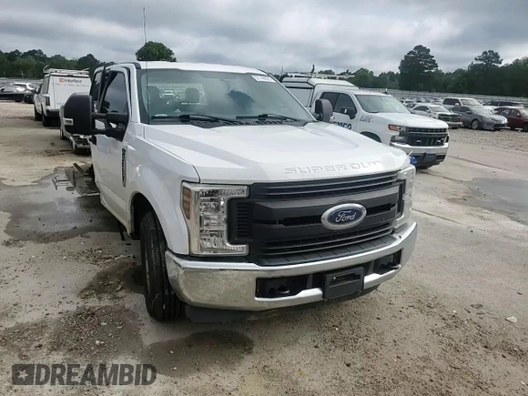 2019 Ford F-350 XL with VIN 1FT8W3A67KEG54330, listed as a Copart auction lot 57588535 with 247,040 mi miles and Salvage title. Bid and sale history available at DreamBid. Image 13.